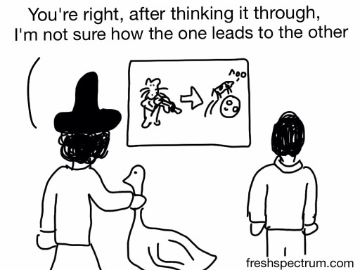 Mother Goose Logic Cartoon by Chris Lysy