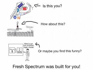 People afraid of getting eaten by the web, who swim in data, or think logic model jokes are funny.