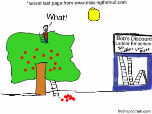 Secret last page to Matt Keene's Missing the Fruit