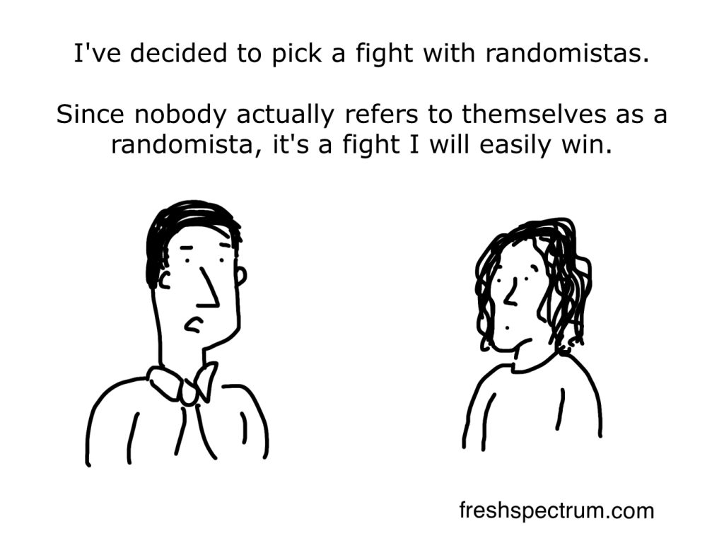 6 RCT related cartoons on the gold standard and just who is a randomista?