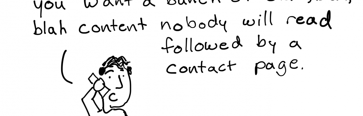 Your ugly old confusing website is not your biggest problem.