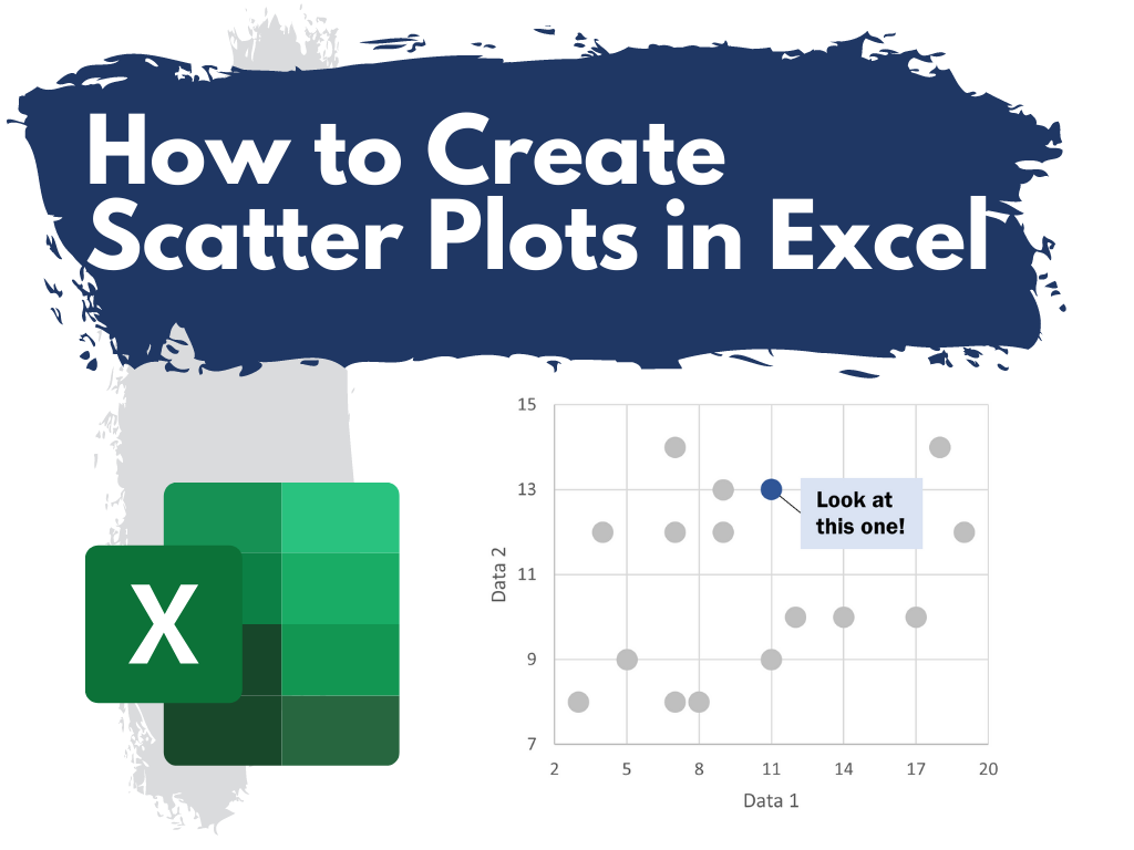 How to Create Scatter Plots in Excel