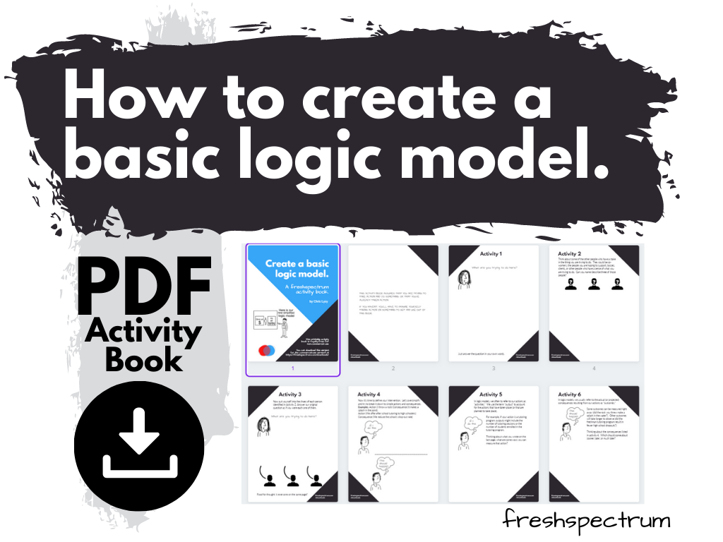 How to create a basic logic model [activity book]