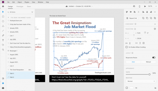 How to edit a PDF graph.