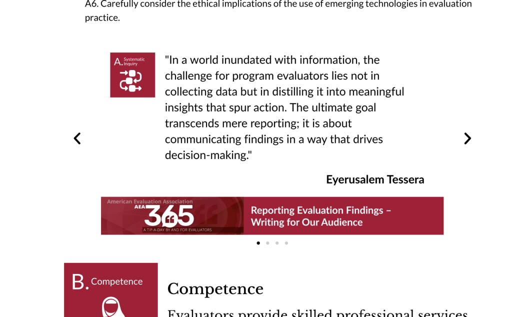 Screenshot showing the quote section following the Systematic Inquiry section.